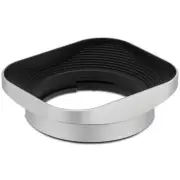 Haoge Metal Square Lens Hood for Olympus M.ZUIKO DIGITAL 45mm F1.8 lens Silver