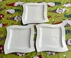 Villeroy & Boch Wave Square White Dinner Plate / Platter 10 in NEW