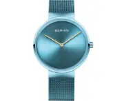 Bering 14539-388 Blue Stainless Steel Womens Watch