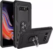 Samsung Galaxy Note 8 Case Holder Magnetic Heavy Duty Protective Ring Kickstand