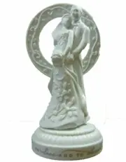 Hallmark Keepsake Porcelain Wedding Cake Topper ~ Two Hearts...One Love ~ NIB