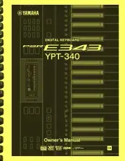 Yamaha PSR-E343 YPT-340 Keyboard OWNER'S MANUAL