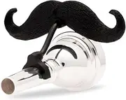 The Original Brasstache 2.0 - New (2024) Clip-on XL Mustache for Trombone or Baritone Mouthpiece, Small Shank