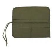 Pencil Case Student Canvas Tool Storage Bag Organizing Pouch for Paint Brush