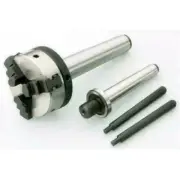 3 Jaw Self Mini Lathe Chuck 50mm with MT1 & MT2 Arbour - Chuck Thread 12 x 1MM