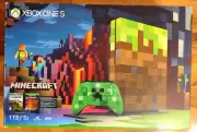Microsoft Xbox One S: Minecraft Limited Edition Console System Brand New Sealed