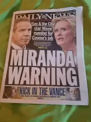 NEW YORK DAILY NEWS 3/20/18 Miranda Warning Yankee Invasion Bombers To London