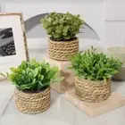 Green Artificial Potted Plant Artificial Decorations Home Decor