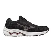 Mizuno Wave Inspire 18 Waveknit Womens Ebony Rose Copper Black