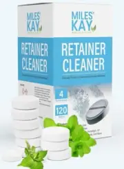 Retainer Cleaner – 120 Tablets (4-Month Supply) – Retainer Cleaning Tablets for