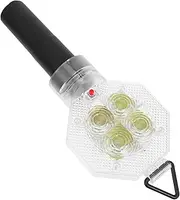 LED Warning Light Portable Flashing for Construction Emergency Use High Brightness Lights Lightweight Versatile Safety