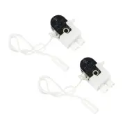 Convenient Pair of 250V Pull Chain Switches Pull Cord Switches for Chandeliers