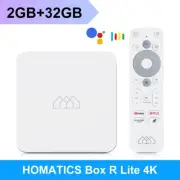 R Lite 4K TV Box Android 12 with Netflix 4K Google Certified Amlogic S905Y4 2G32
