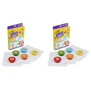 10pc Crayola Spill Proof Quick-Dry Washable Paint Kit Kids/Children Craft 3y+