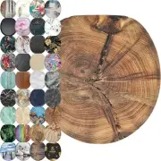 Elegant Decorative Toilet Seat with Quiet Soft Close & Strong Molded Wood Design