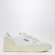[AUTRY] Medalist white leather and suede trainer 38 IT White