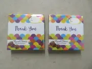(2) Boxes Russell Stover Assorted Fine Milk Chocolates Thank You Box 5.5 Oz #8