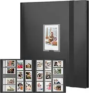 560 Pockets Photo Album for Fujifilm Instax Mini Camera, Polaroid Camera, for Fujifilm Instax Mini 11 12 9 40 Evo Liplay 8 7+ Instant Camera, Photo Album for Polaroid Kodak HP Zink 2x3" Photo (Black)