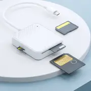 4 in 1 Memory Card Reader Adapter Type C USB-C Smart Media OTG M2 SD SM XD Card