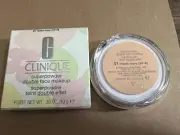 Clinique Superpowder Double Face Makeup 0.35oz #01 Matte Ivory (VF-P) NIB Fr Sh
