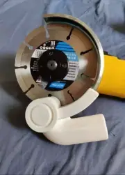 Grinder dust port shroud attachment to makita, AEG, HILTI for cutting | PETG