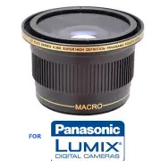 HD ULTRA WIDE FISHEYE LENS + HD MACRO LENS FOR PANASONIC LUMIX DC-GH5S