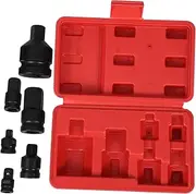 Car Drive Converter Impact Socket Reducer Kit Inch Socket Adaptor Set Pneumatic Tools
