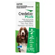 Credelio Plus Chewable Tablets For Large Dogs 11-22kg 6pk