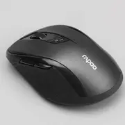 RAPOO M500 Multi-Mode, Silent, Bluetooth, 2.4Ghz, 3 device Wireless Optical Mouse - Simultaneously Connect up to 3 Devices, Wind