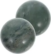Ipetboom Luxury Jade Fitness Balls 5cm Baoding Balls for Hand Great for Hand Coordination