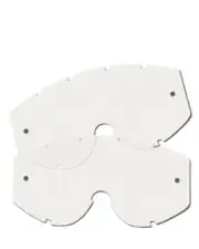 2x Progrip Tear OFF LENS ANTI FOG SCRATCH Clear Motocross Enduro MTB RNR