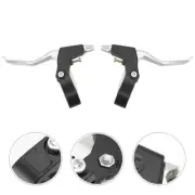 Silver Bike Brake Levers Mongoose Rim Brakes Handles Professional