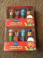 2 NEW Pez Candy Retired Disney Handy Manny Sets (Sealed)