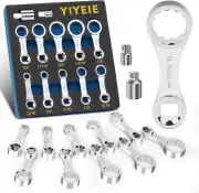 12PCS Torque Adapter Set SAE 5/16 3/8 7/16 1/2 9/16 5/8 11/16