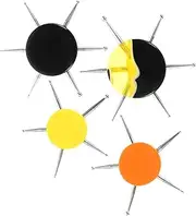 Mikinona Dotted Needle Clay Tools 4pcs Nail Dotting Tools for Painting Manicure Drill Nail Art Supplies