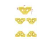 4x Fan grille plastic Mounting Joiners / Bracket Crypto Mining Rig pc fan