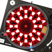 Happy Frog Slipmat Turntable 12" for DJ Vinyl LP Audiophile