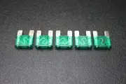 5 PACK MAXI 30 AMP FUSE BLADE STYLE CAR BOAT AUTOMOTIVE AUTO HOLDER FUSES EE