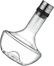 ULTECHNOVO Wine Decanter 1000ml Large Capacity Narrow Neck Concave Bottom Easy to Grip Smooth Pours for Brandy Whiskey