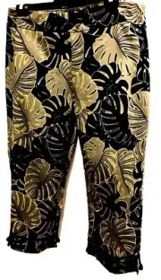 plus sz XL 24 TS TAKING SHAPE La Palma Crop Pant Cotton Blnd stretch comfy NWT