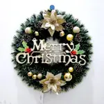 大型聖誕花環聖誕裝飾花門衣架SR02