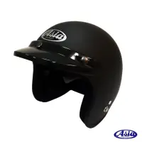 在飛比找momo購物網優惠-【ASIA】A706 精裝素色細條安全帽(平黑)
