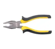Yamoto Combination Pliers - Length: 185mm, Serrated Jaw, Vinyl Grips
