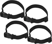 RORPOIR 4pcs Safety Strap Locks for Cabinets Refrigerators Ovens Durable Cupboard Locks for Quiet Operation Easy Installation Minimalist Design Prevents Accidental Openings