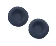 1 Pair Soft Comfortable Velvet Earpad Cushion Replacement Headphone Accessory-Black 85mm