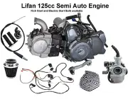 Lifan 125cc SemiAuto Engine Motor Kit ATV Pit Dirt Bike CT110 Atomik 125cc CRF50