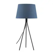 Annalyn Blue Shade Tripod Table Lamp