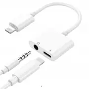 3.5Mm Aux Headphone Jack Audio Adapter For Iphone7 / Plus 8 8Plus X Xs Max Xr White Cables & Adapters