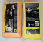 Auto Drive MPX220305 Microfiber Multi-Purpose Towels 14" x 14" Multicolor Qty 60