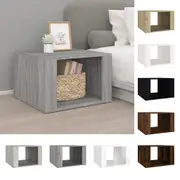 Bedside Table Engineered Wood Nightstand Telephone Stand Multi Colours vidaXL